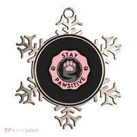 Stay Pawsitive Cat Stay Pawsitive Cute Gift Ornament thumb 0