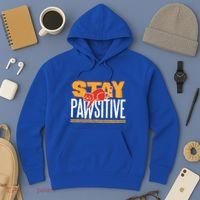 Stay Pawsitive Cute Stay Positive Cat Lover Gift Hoodie thumb 3