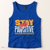 Stay Pawsitive Cute Stay Positive Cat Lover Gift Tank Top thumb 2