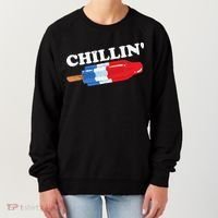 Summer Popsicle Chillin Funny Bomb Retro 80s Pop Gift Women's Sweatshirt thumb 0