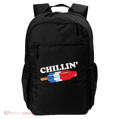 Summer Popsicle Chillin Funny Bomb Retro 80s Pop Gift Backpack