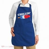 Summer Popsicle Chillin Funny Bomb Retro 80s Pop Gift Apron thumb 2