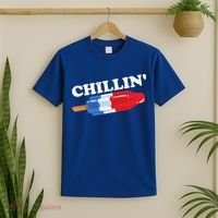 Summer Popsicle Chillin Funny Bomb Retro 80s Pop Gift T-Shirt thumb 2