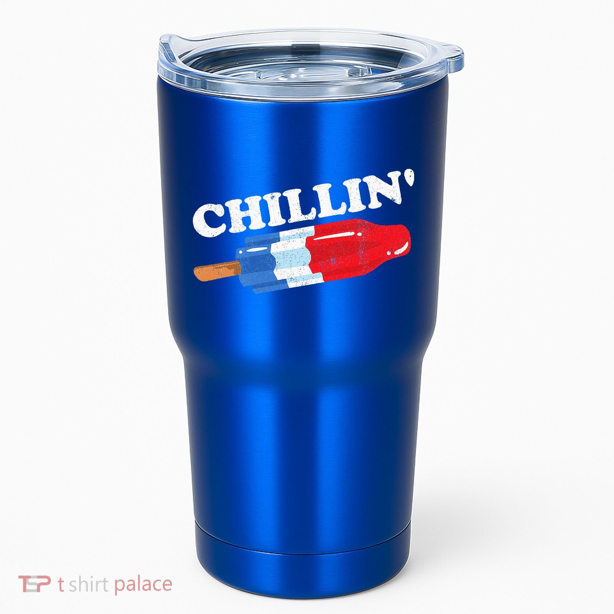 Summer Popsicle Chillin Funny Bomb Retro 80s Pop Gift Tumbler