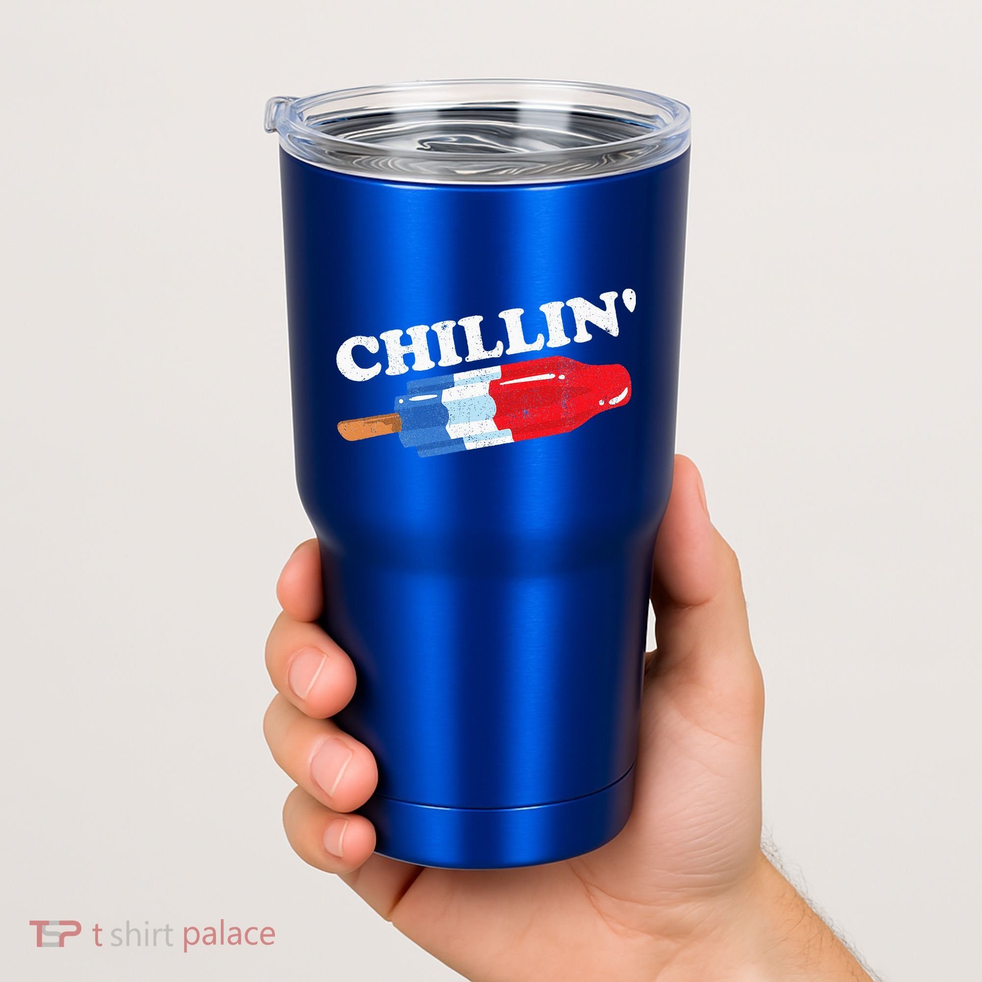 Summer Popsicle Chillin Funny Bomb Retro 80s Pop Gift Tumbler