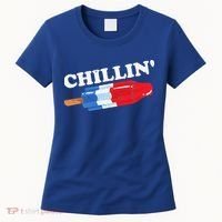 Summer Popsicle Chillin Funny Bomb Retro 80s Pop Gift Women's T-Shirt thumb 0