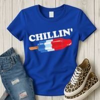 Summer Popsicle Chillin Funny Bomb Retro 80s Pop Gift Women's T-Shirt thumb 3