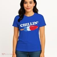 Summer Popsicle Chillin Funny Bomb Retro 80s Pop Gift Women's T-Shirt thumb 4