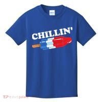 Summer Popsicle Chillin Funny Bomb Retro 80s Pop Gift Kids T-Shirt thumb 0