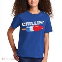 Summer Popsicle Chillin Funny Bomb Retro 80s Pop Gift Kids T-Shirt thumb 2
