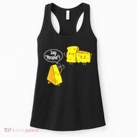 Say People Cheese Lover Food Dairy Milk Gouda Cheddar Brie Women's Tank Top thumb 0