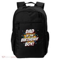 Superhero Party Comics Birthday Dad Of Birthday Backpack thumb 0