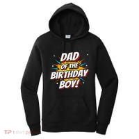 Superhero Party Comics Birthday Dad Of Birthday Women's Hoodie thumb 0