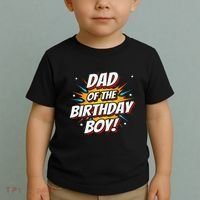 Superhero Party Comics Birthday Dad Of Birthday Toddler T-Shirt thumb 2