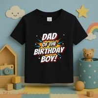 Superhero Party Comics Birthday Dad Of Birthday Toddler T-Shirt thumb 3