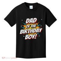 Superhero Party Comics Birthday Dad Of Birthday Kids T-Shirt thumb 0