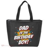 Superhero Party Comics Birthday Dad Of Birthday Tote Bag thumb 0