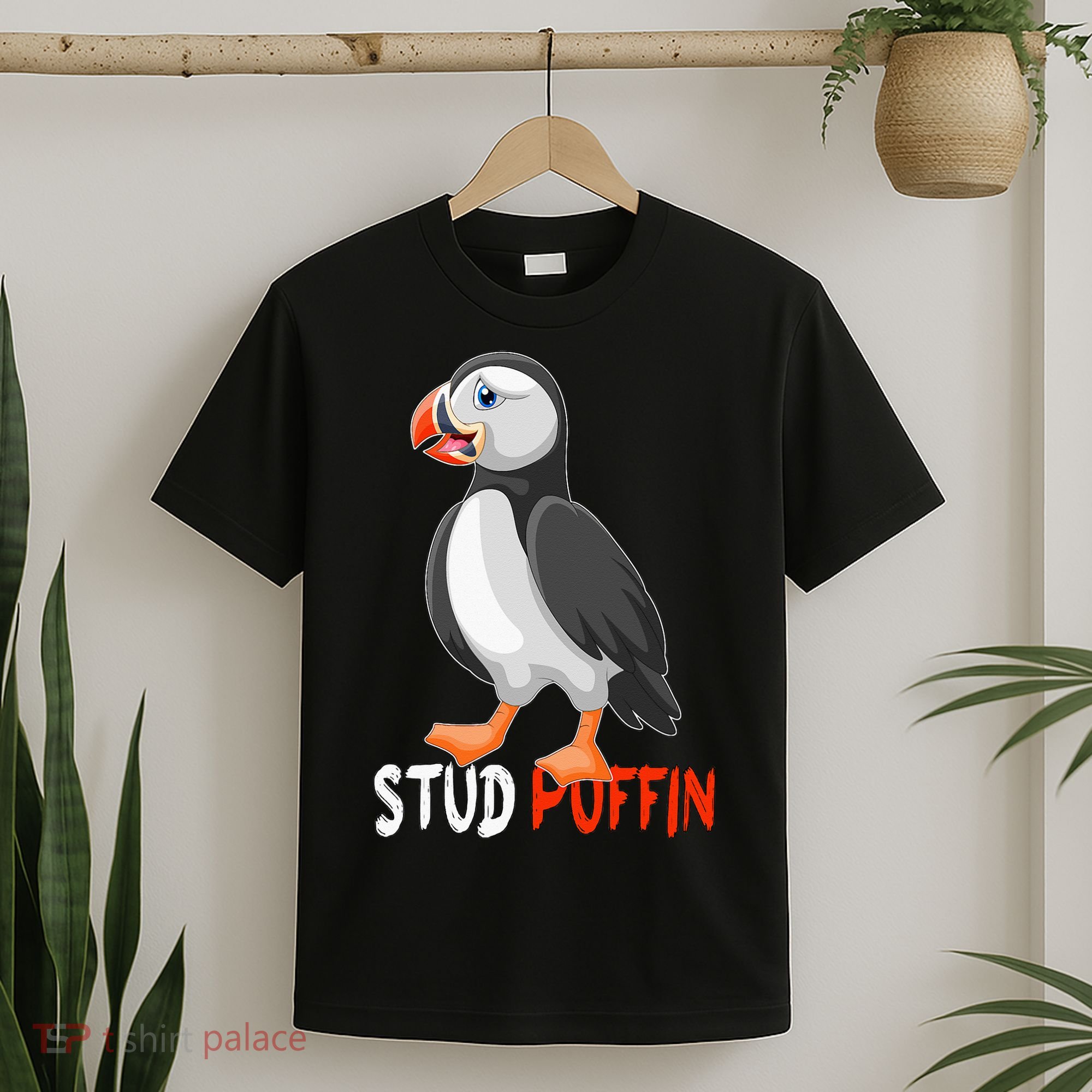 Stud Puffin Cute Puffin T-Shirt