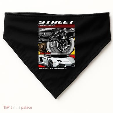 Street Performance Car Turbo Kit Design USA-Made Doggie Bandana