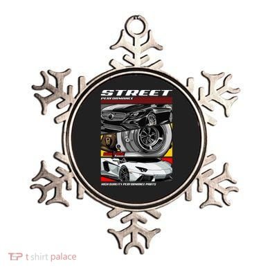 Street Performance Car Turbo Kit Design Ornament