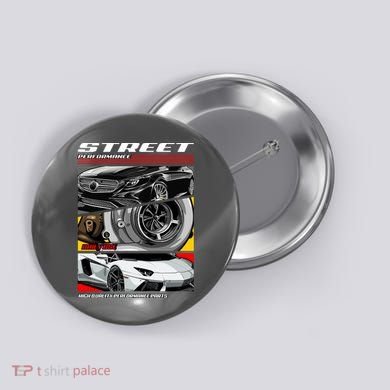 Street Performance Car Turbo Kit Design Button