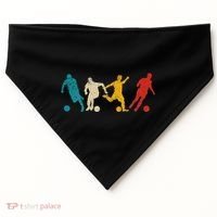 Soccer Player Coach Sports Soccer USA-Made Doggie Bandana thumb 0