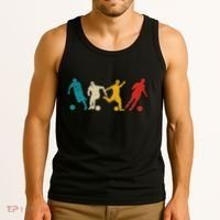 Soccer Player Coach Sports Soccer Tank Top thumb 3