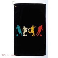 Soccer Player Coach Sports Soccer Golf Towel thumb 0