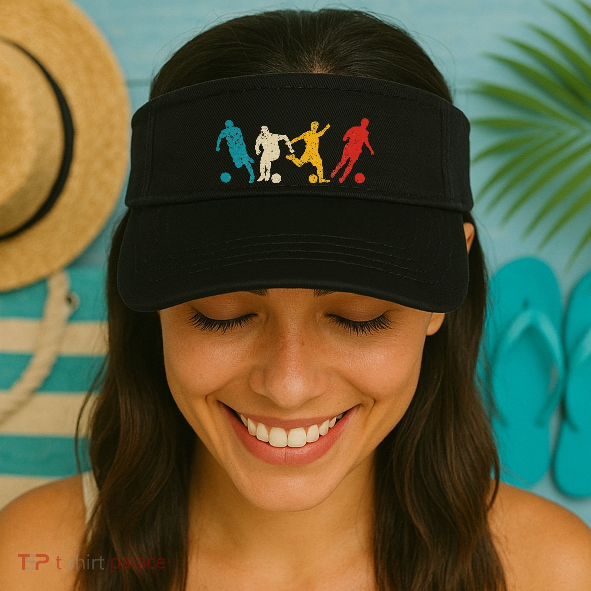 Soccer Player Coach Sports Soccer Visor