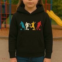 Soccer Player Coach Sports Soccer Kids Hoodie thumb 3