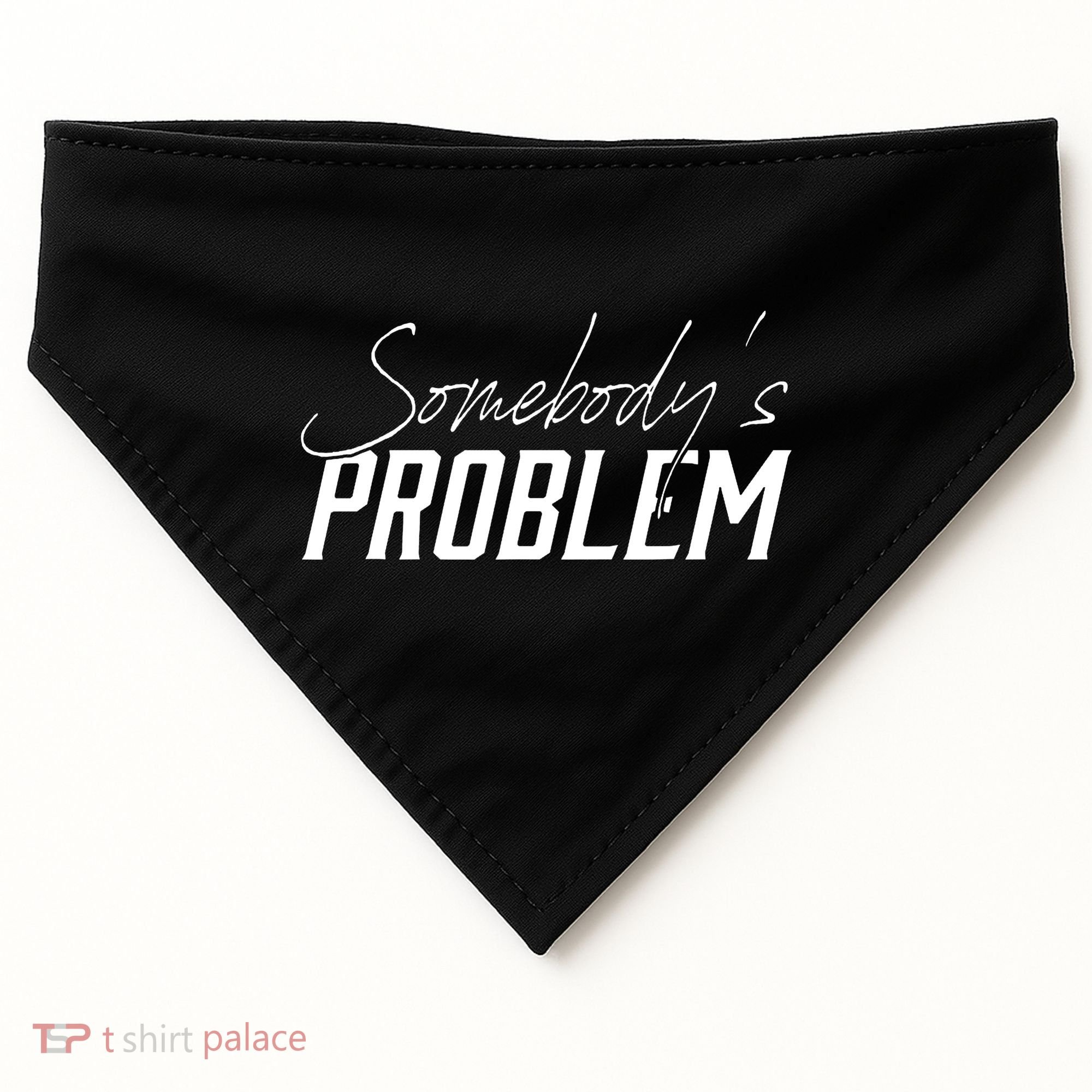 Somebody's Problem Country USA-Made Doggie Bandana