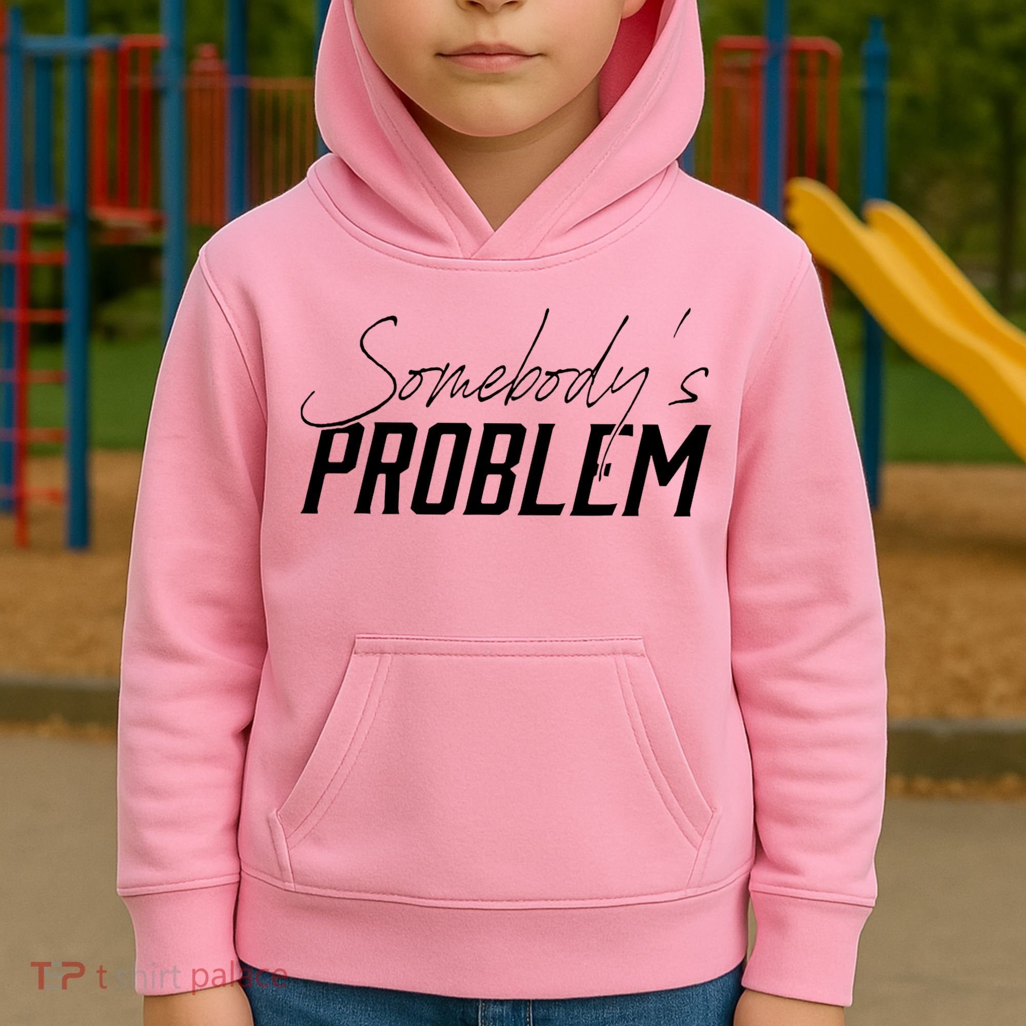 Somebody's Problem Country Kids Hoodie