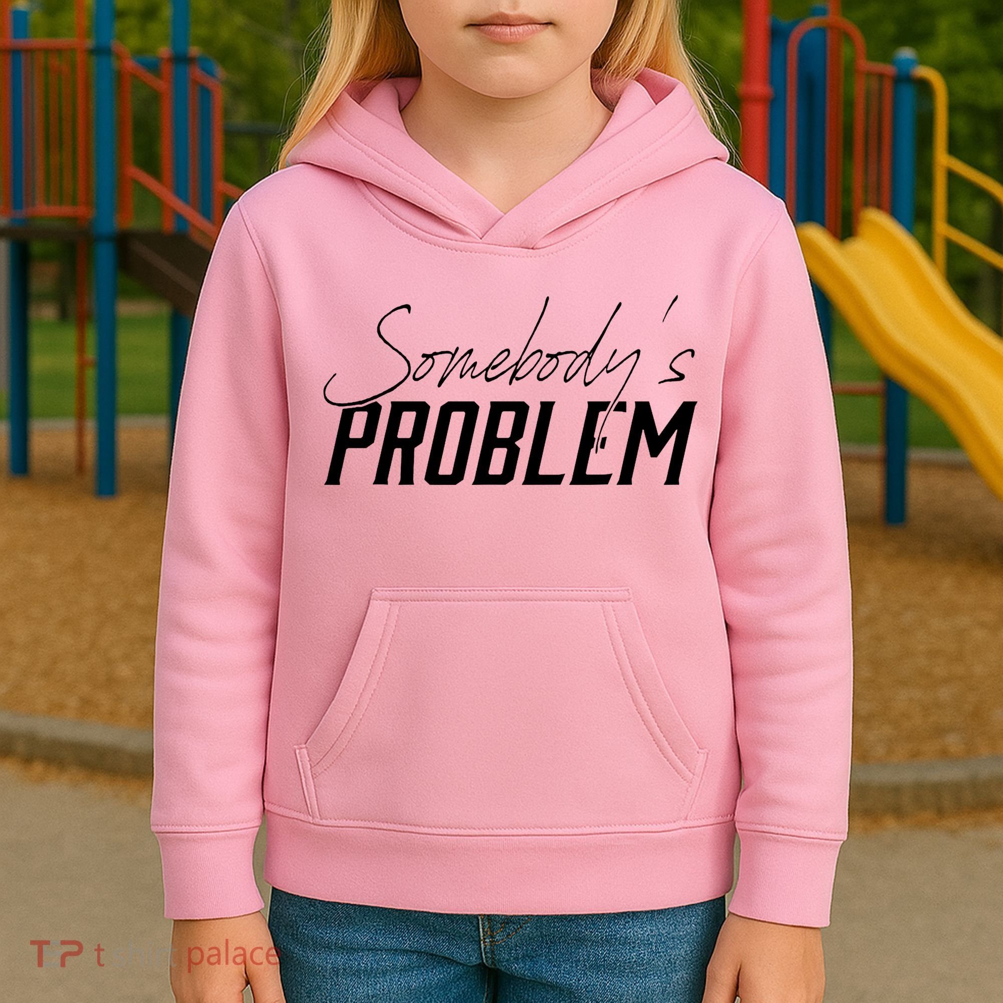 Somebody's Problem Country Kids Hoodie