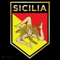 Sicilian Pride Crest And Shield Sicilian Flag Bucket Hat thumb 4