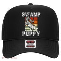 Swamp Puppy Cute Funny Sarcastic Alligator Crocodile Hat thumb 0