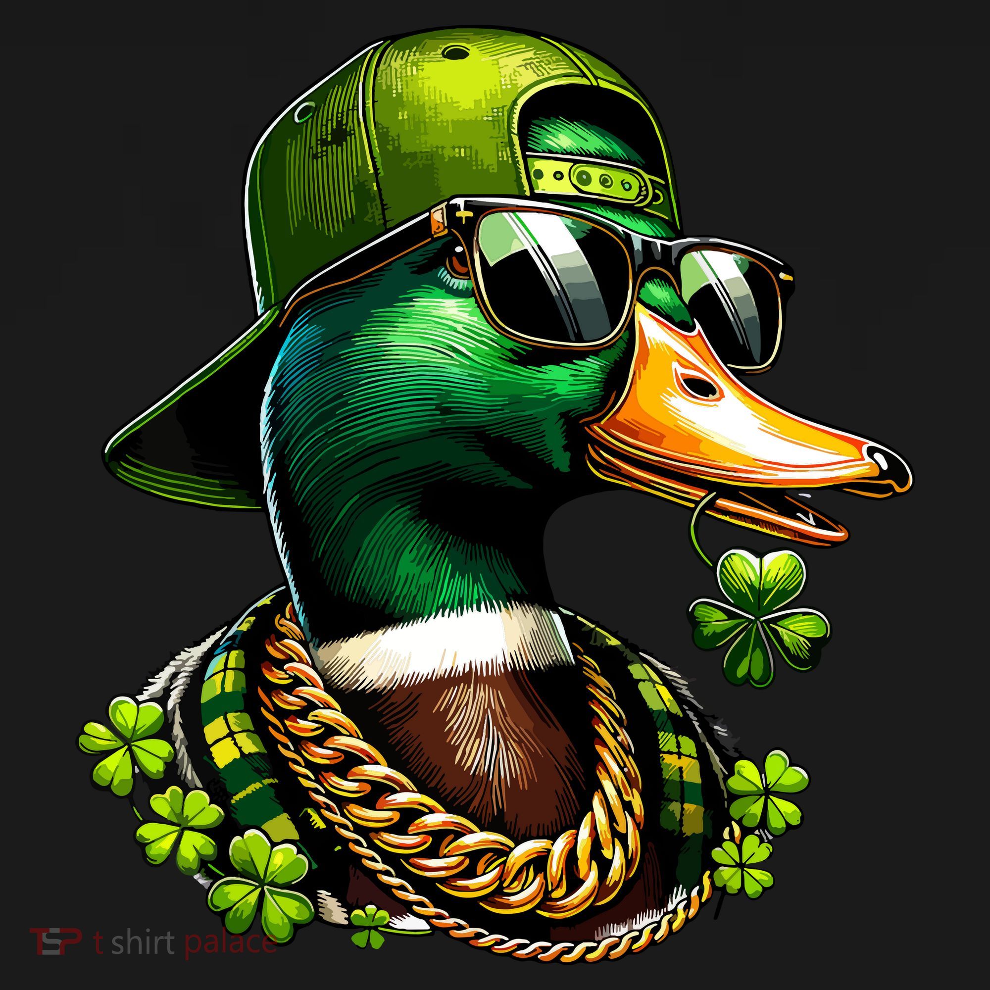 Saint Patricks Call Me Lucky Mallard Duck St Patricks Day Tote Bag
