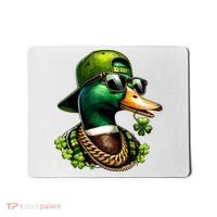 Saint Patricks Call Me Lucky Mallard Duck St Patricks Day Mousepad thumb 0