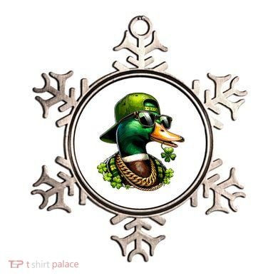Saint Patricks Call Me Lucky Mallard Duck St Patricks Day Ornament