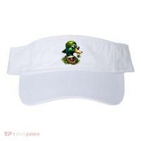 Saint Patricks Call Me Lucky Mallard Duck St Patricks Day Visor thumb 0