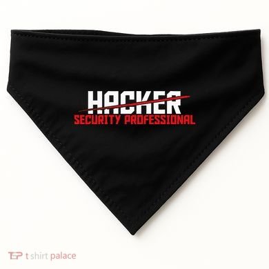Security Professional Cybersecurity Cyber Hacker Hacking USA-Made Doggie Bandana