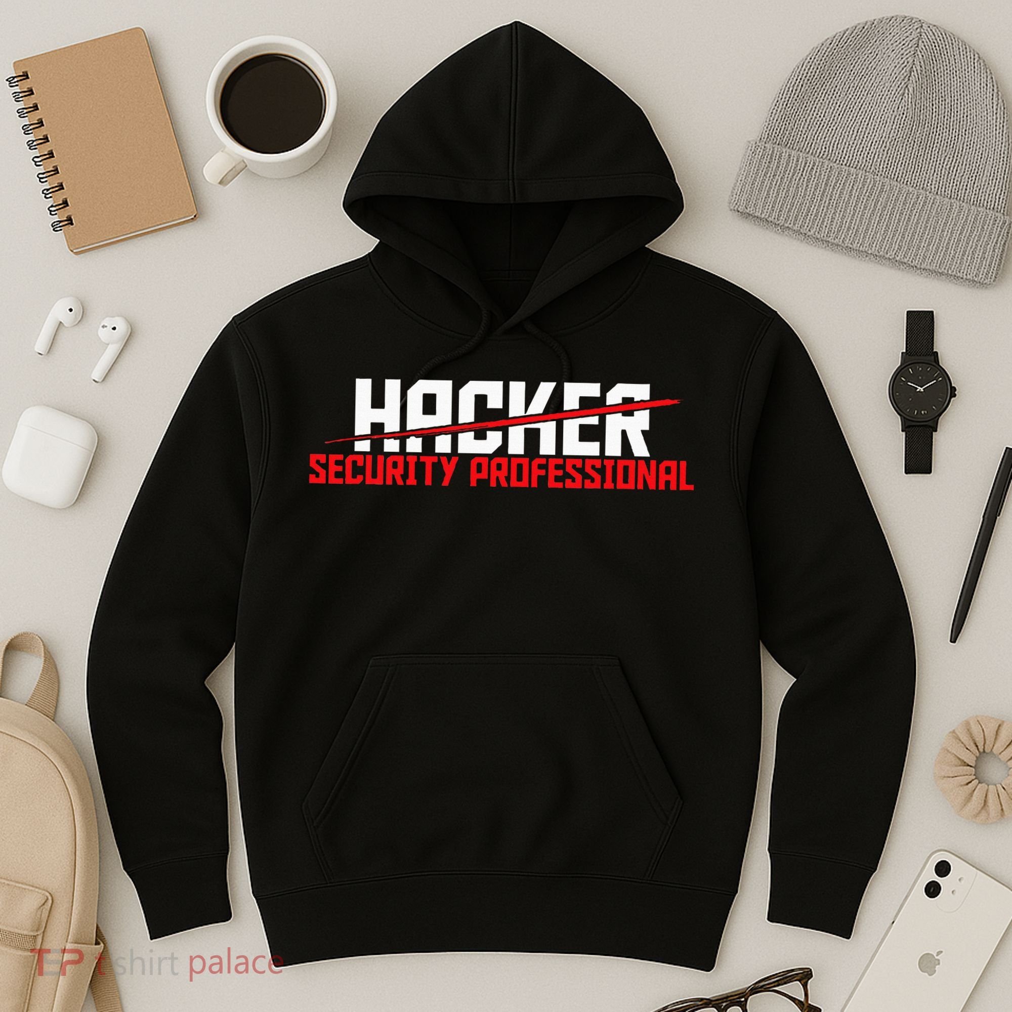 Security Professional Cybersecurity Cyber Hacker Hacking Hoodie