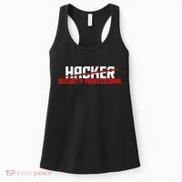Security Professional Cybersecurity Cyber Hacker Hacking Women's Tank Top thumb 0