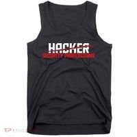 Security Professional Cybersecurity Cyber Hacker Hacking Tank Top thumb 0