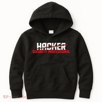 Security Professional Cybersecurity Cyber Hacker Hacking Kids Hoodie thumb 0