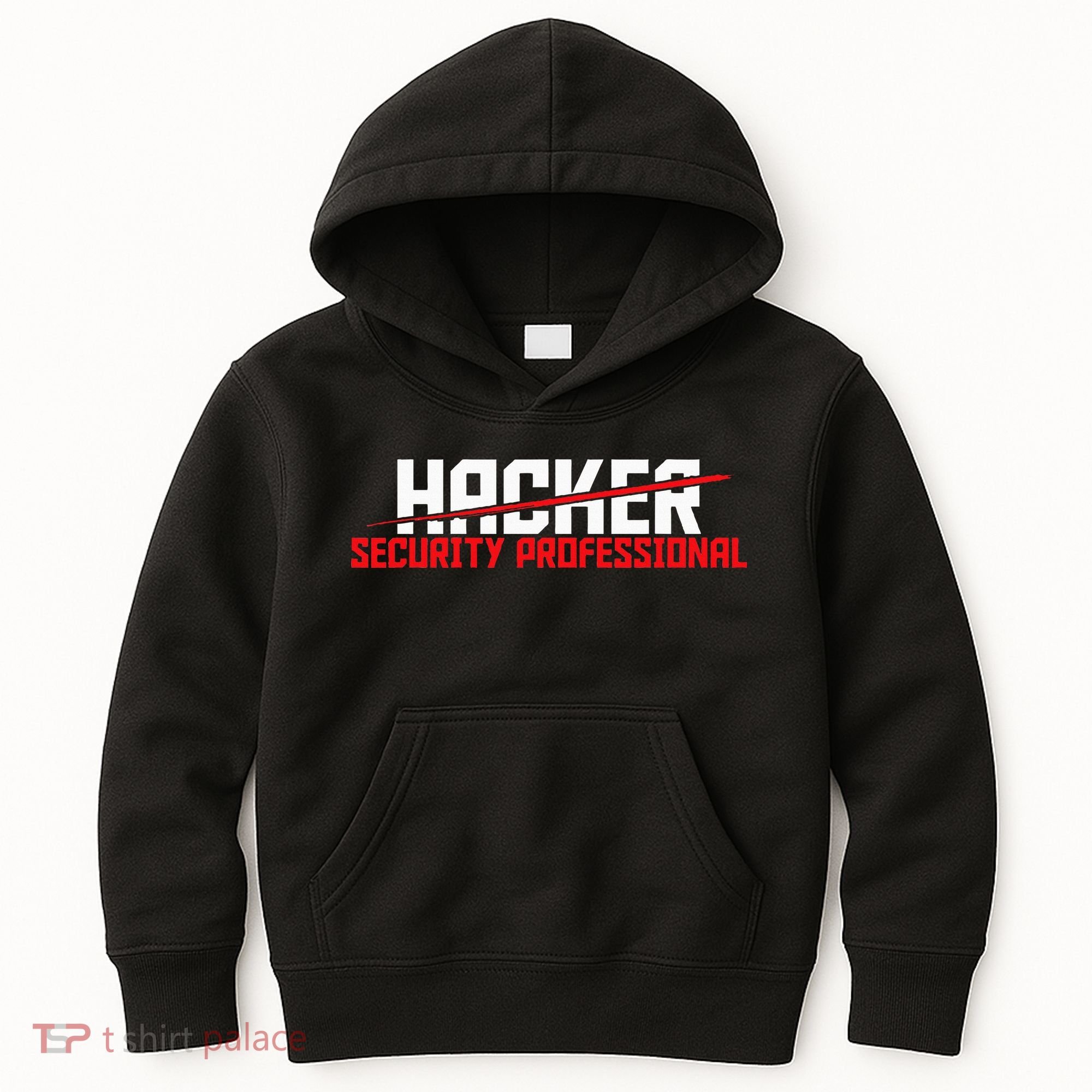 Security Professional Cybersecurity Cyber Hacker Hacking Kids Hoodie