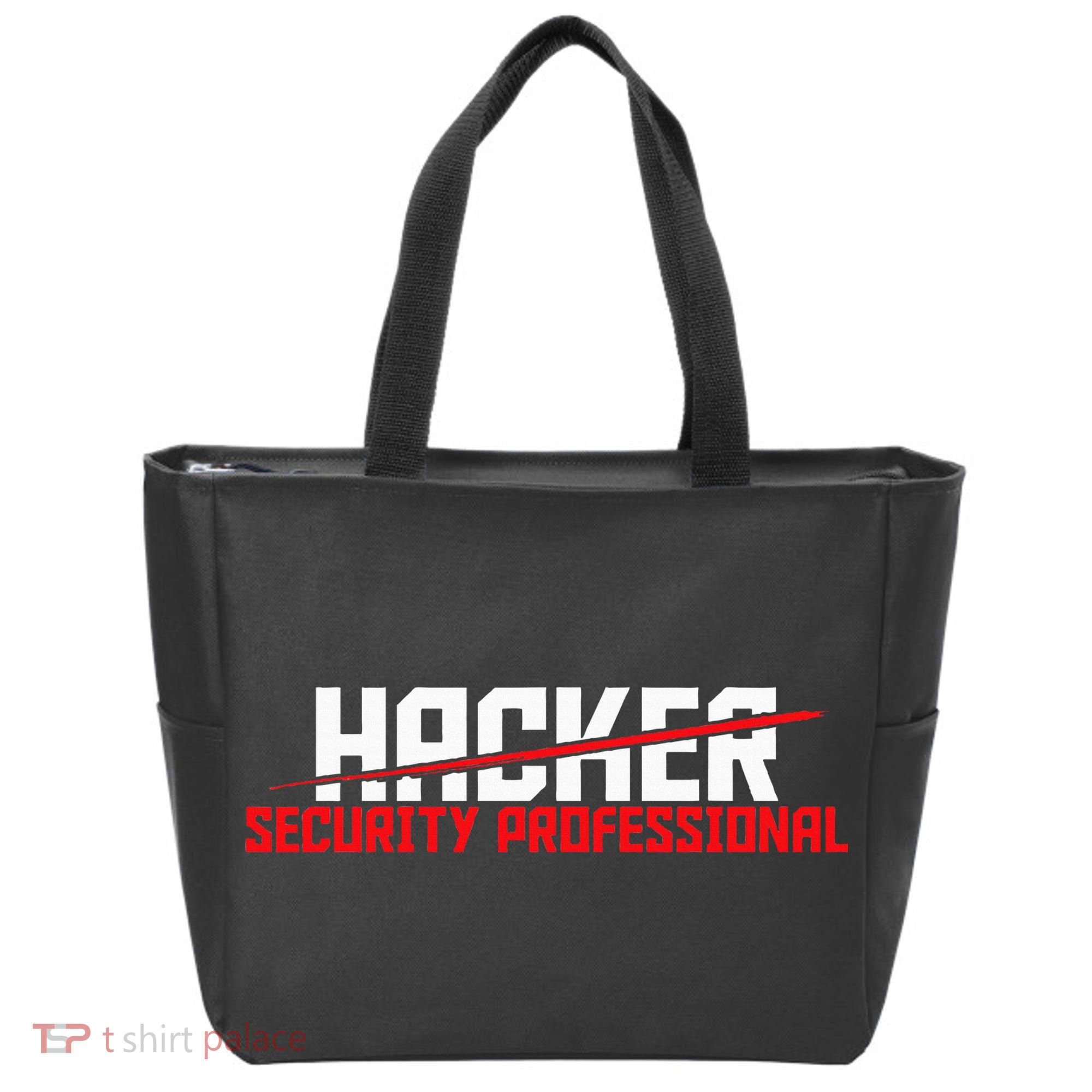 Security Professional Cybersecurity Cyber Hacker Hacking Tote Bag