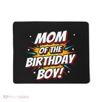Superhero Party Comics Birthday Mom Of Birthday Boy Mousepad thumb 0