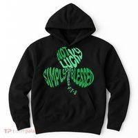 St Patrick's Clover Day Not Lucky Simply Blessed Romans 4:7-8 Hoodie thumb 0