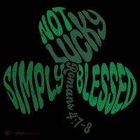 St Patrick's Clover Day Not Lucky Simply Blessed Romans 4:7-8 Coffee Mug thumb 5