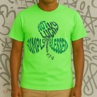 St Patrick's Clover Day Not Lucky Simply Blessed Romans 4:7-8 T-Shirt thumb 3